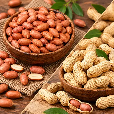Sorted and Graded Peanuts in USA